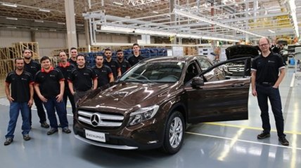 Mercedes-Benz начал производство GLA в Бразилии