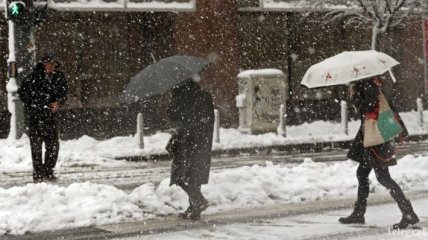 В ближайшие дни в Украине ожидается мокрый снег, местами дожди