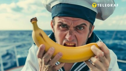 Бананы – проклятие моряков (фото создано с помощью ИИ)