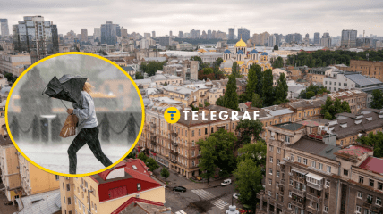 Погода в столице Украины