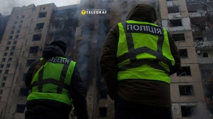 В Киеве серьезно повреждена многоэтажка