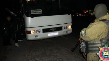 Милиция отменила нелегальный автобусный рейс из Мариуполя в Москву