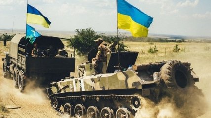 Украинские военнослужащие успешно стоят на защите Родины от российского врага