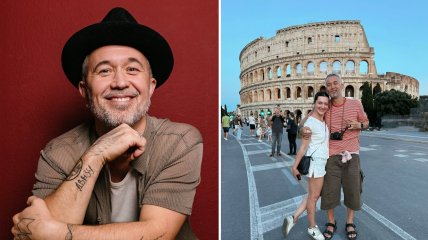 Сергей Бабкин вместе с женой Снежаной и детьми живут за границей