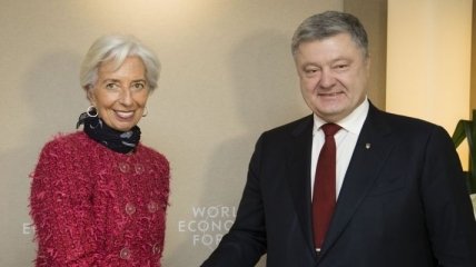 Встреча Порошенко и главы МВФ Лагард: главные аспекты