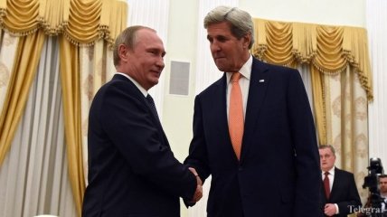 Керри и Путин обсудили ситуацию на востоке Украины