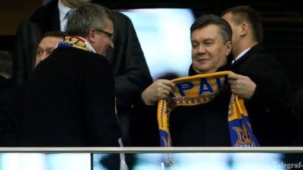 Виктор Янукович посетит матч Украина - Молдова