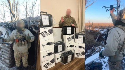 Военные на Донецком направлении получили дроны и генераторы от "Фундации Течия" и Олега Крота