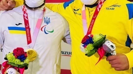 Максим Коваль и Александр Яровой выиграли золото и серебро в толкании ядра на Паралимпиаде в Токио