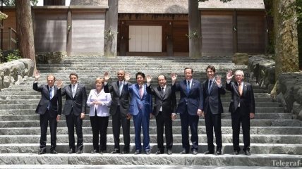 Завершилась первая сессия саммита G-7