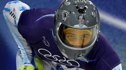 Владислав Гераскевич в "шлеме памяти"