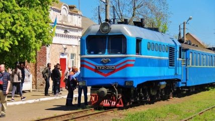 Гайворонською вузькоколійкою розпочав курсувати денний поїзд Укрзалізниці