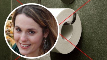 Анджела Коффман придумала, как сэкономить на туалетной бумаге