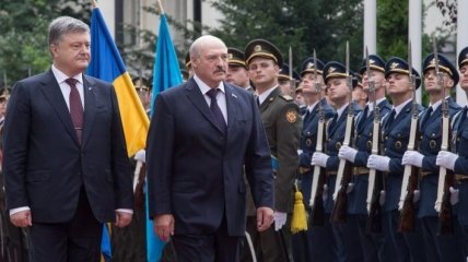 Лукашенко прибыл в Киев на переговоры с Порошенко