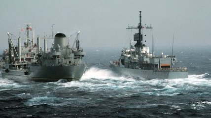 Російські кораблі біля берегів Великої Британії