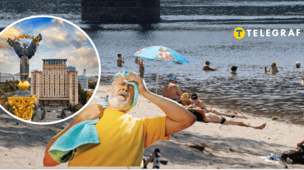 Коли в Києві буде спекотно