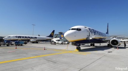 Названа цена билетов на рейсы авиакомпании Ryanair из Украины