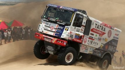 Организаторы "Дакара-2018" изменили результаты зачета грузовиков на 5-м этапе