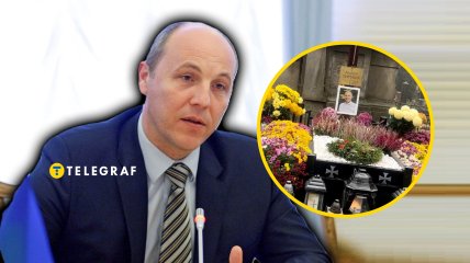 Андрій Парубій спочиває на Личаківському кладовищі у Львові