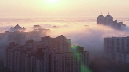 Киевлян предупреждают о сильном тумане