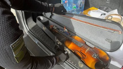 Обнаруженная скрипка