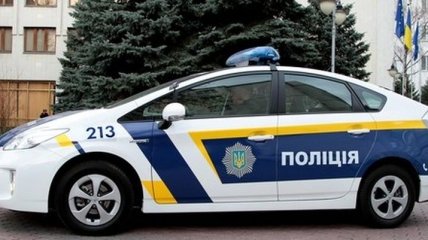 В Киеве напали на машину патрульной полиции
