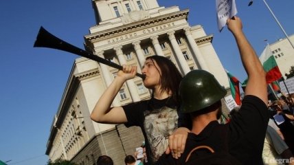 В Болгарии не прекращаются антиправительственные митинги