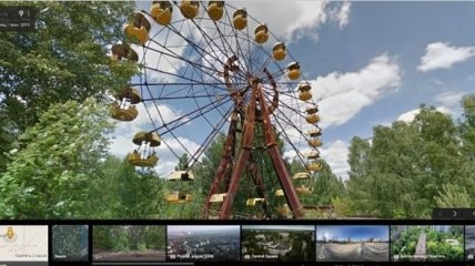 Автомобили Google посетили Припять и ЧАЭС 