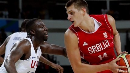 США с огромным трудом победили Сербию на  баскетбольном турнире в Рио