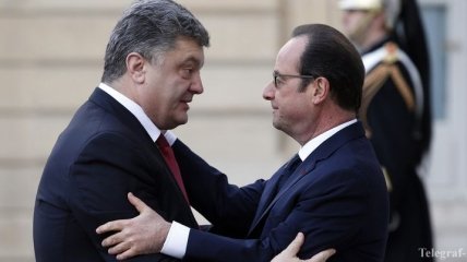 Олланд анонсировал встречу с Порошенко