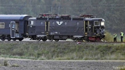 В Швеции поезд столкнулся с БТР, есть раненые 