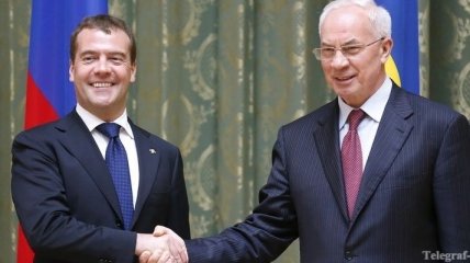 Сегодня Медведев и Азаров обсудят энергетическое сотрудничество 