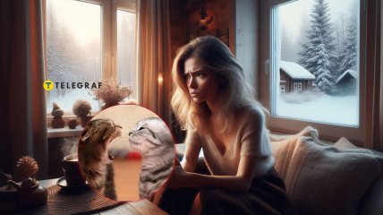 Девушка сдерживает гнев