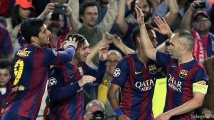 "Барселона" впервые с 2006 года владела мячом менее 50% времени в матче ЛЧ