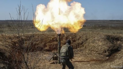 Боевики из 120-мм минометов вели огонь по Майорску - штаб