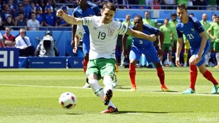 Ирландия забила самый быстрый пенальти в истории чемпионатов Европы