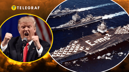 Дональд Трамп, американский авианосец