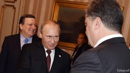 Порошенко и Путин встретились тет-а-тет