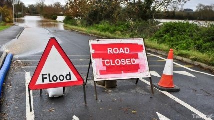 В Британии из-за ливневых дождей объявлена угроза наводнений