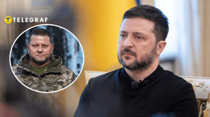 Валерій Залужний та Володимир Зеленський