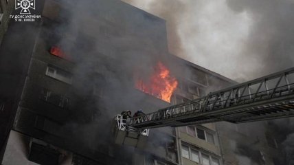 Пожар в многоэтажке ликвидировали