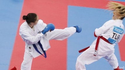 Украинская каратистка Крива стала 4-й на Первых Европейских играх
