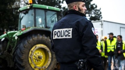 Французские фермеры заблокировали дороги на границе с Германией