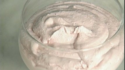 Творожно-клубничный крем