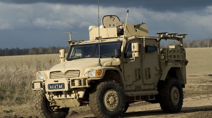 HUSKY Tactical Support Vehicle использовался британской армией