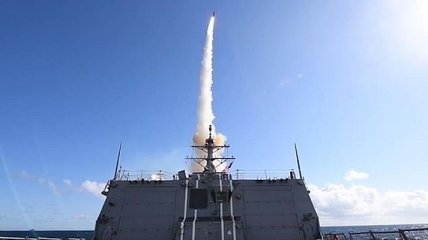 В США испытали противоракету SM-3 на учениях НАТО (Видео)