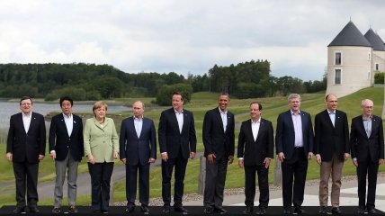 Фото с 32-го саммита Большой восьмерки