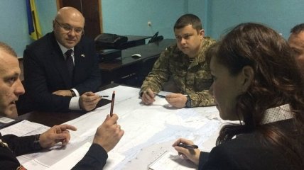 Украинские и американские военные моряки провели переговоры