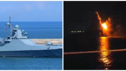 В Крыму потоплен вражеский корабль