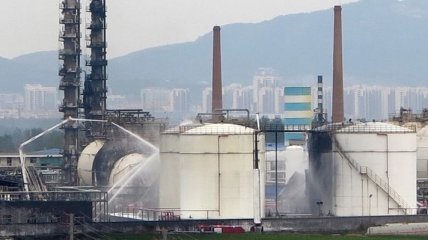  В Китае - взрыв на нефтехимическом предприятии: есть погибшие